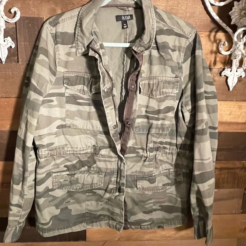 a.n.a Camouflage Jacket - Picture 2 of 16
